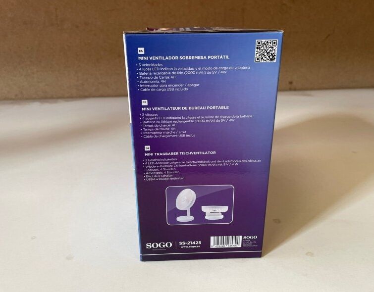 SOGO MINI PORTABLE FAN